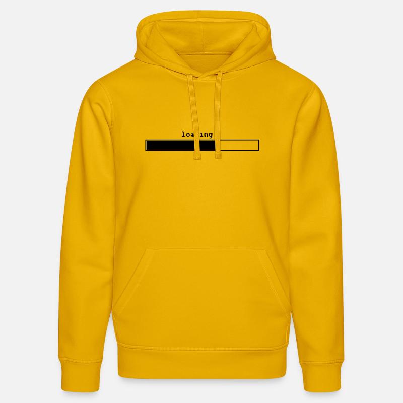 upload - Sweat à capuche bio DRUMMER Stanley/Stella Unisexe - jaune spectre