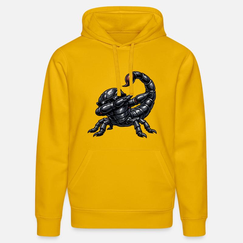 Dab du Scorpion - Sweat à capuche bio DRUMMER Stanley/Stella Unisexe - jaune spectre