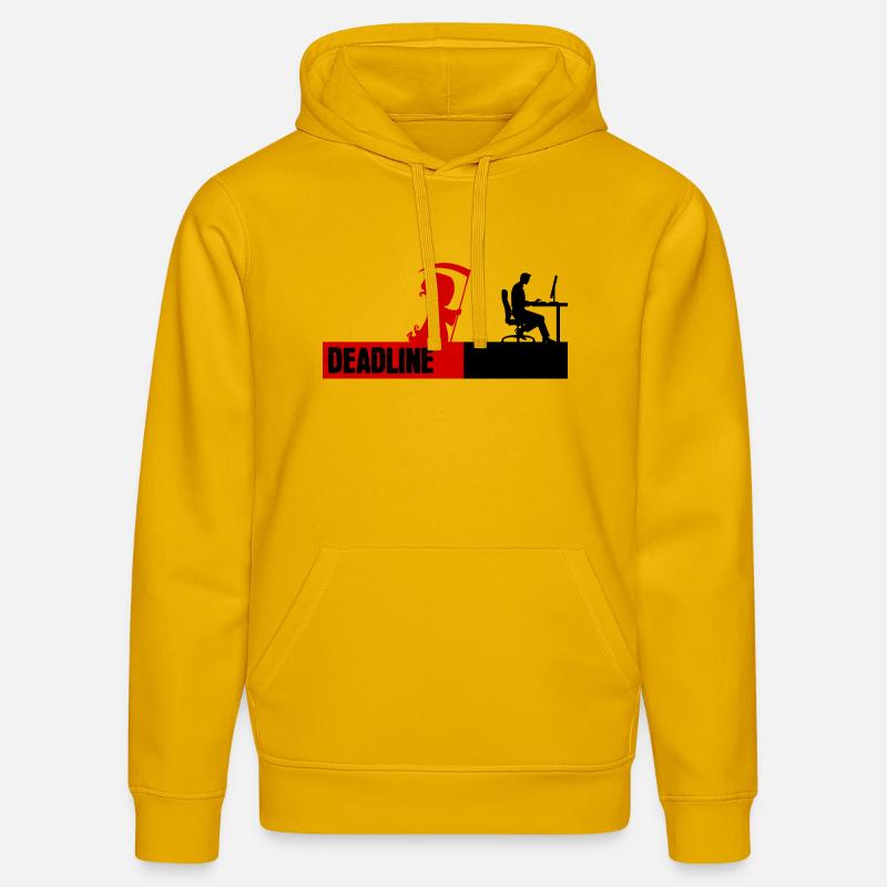 Bugfixing Scripting Dev Computerfreak Developer - Stanley/Stella DRUMMER Unisex Organic Hoodie - spectra yellow