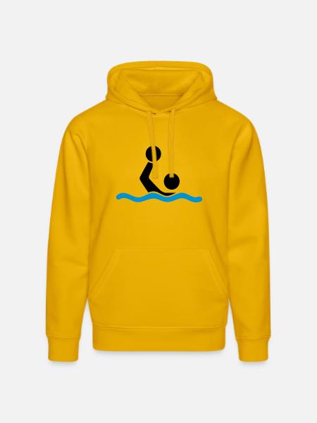water polo - Stanley/Stella DRUMMER Unisex Organic Hoodie - spectra yellow