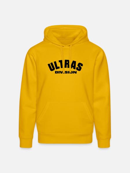 Ultras Division - Stanley/Stella Unisex Bio-Hoodie DRUMMER - Spektralgelb