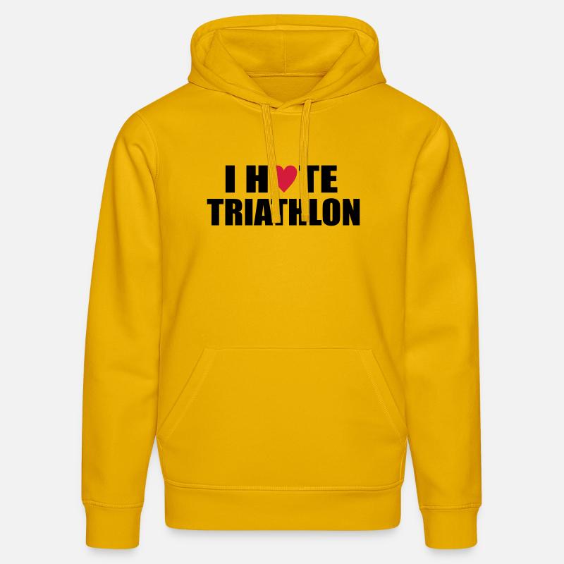 triathlon - Sweat à capuche bio DRUMMER Stanley/Stella Unisexe - jaune spectre