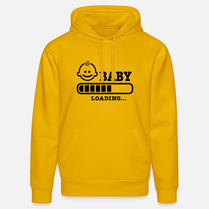 bébé loading - Sweat à capuche bio DRUMMER Stanley/Stella Unisexe - jaune spectre