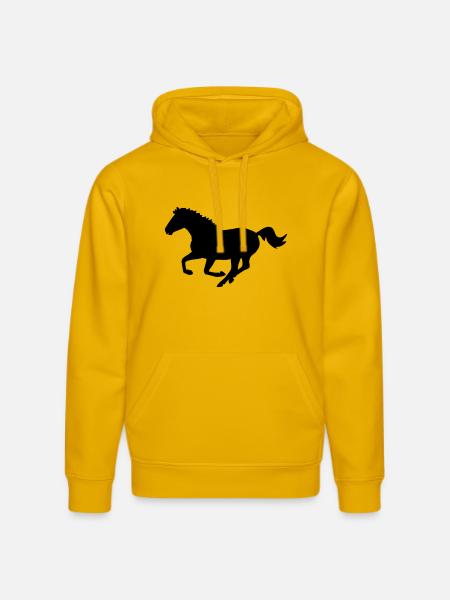 racehorse - Stanley/Stella DRUMMER Unisex Organic Hoodie - spectra yellow