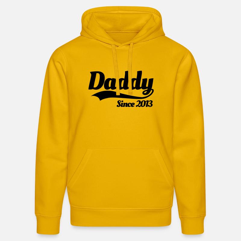 Dandy since 2013 - Sweat à capuche bio DRUMMER Stanley/Stella Unisexe - jaune spectre