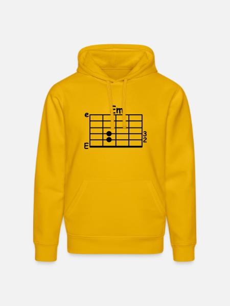 chord - Stanley/Stella DRUMMER Unisex Organic Hoodie - spectra yellow