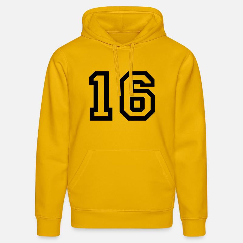 16 - Sweat à capuche bio DRUMMER Stanley/Stella Unisexe - jaune spectre