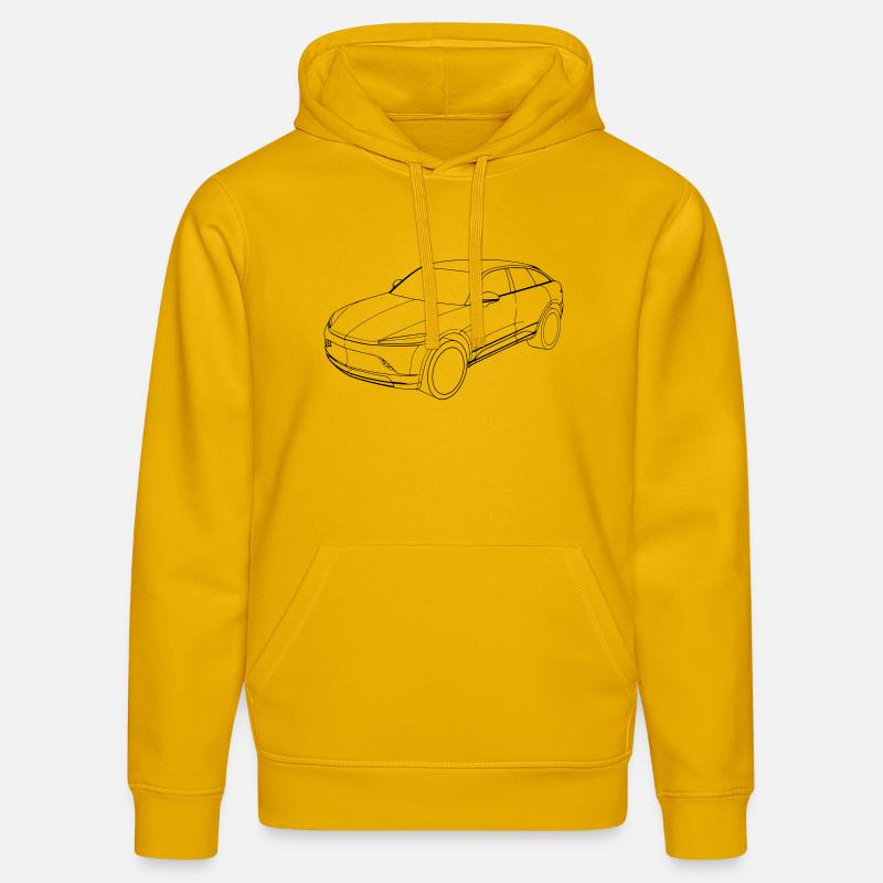 Mullen 5 - Sweat à capuche bio DRUMMER Stanley/Stella Unisexe - jaune spectre