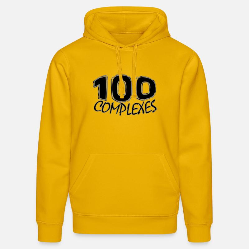 100 complexes - Sweat à capuche bio DRUMMER Stanley/Stella Unisexe - jaune spectre