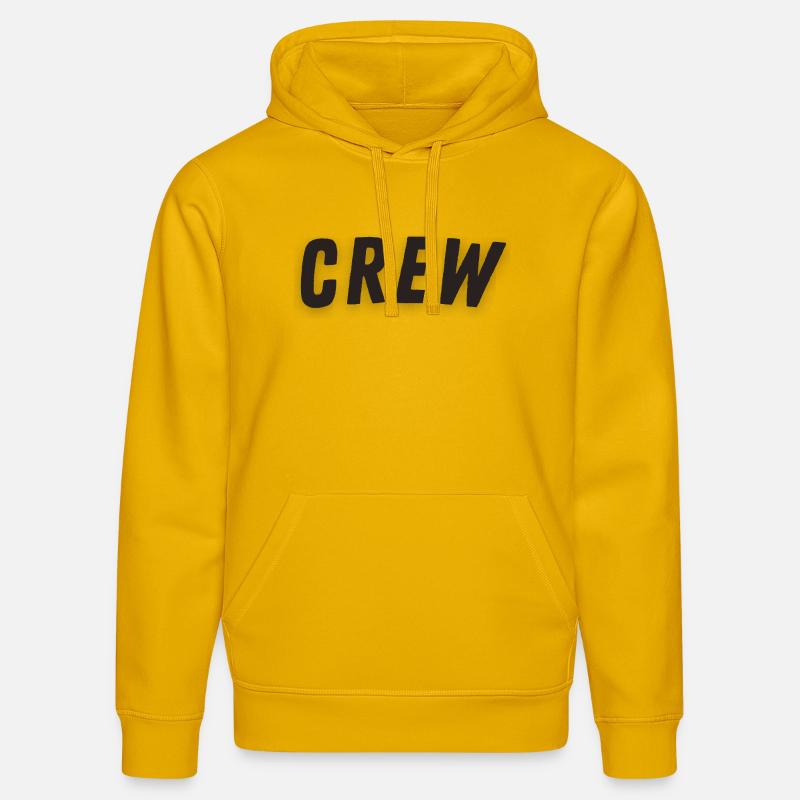 Conception d'équipage d'aventure - Sweat à capuche bio DRUMMER Stanley/Stella Unisexe - jaune spectre