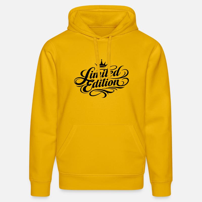 Édition limitée Tattoo - Sweat à capuche bio DRUMMER Stanley/Stella Unisexe - jaune spectre