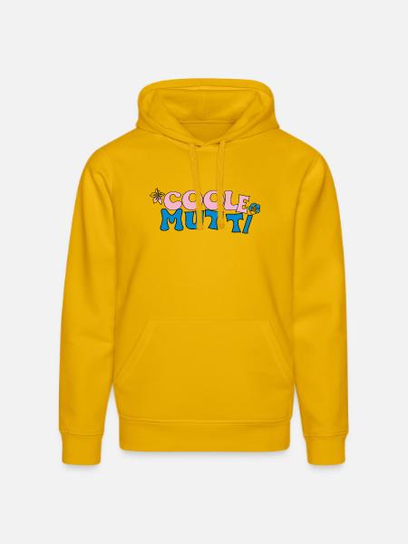 Coole Mutti - Stanley/Stella Unisex Bio-Hoodie DRUMMER - Spektralgelb