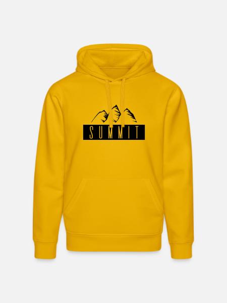 Summit - Stanley/Stella DRUMMER Unisex Organic Hoodie - spectra yellow
