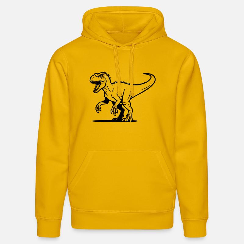 Rapace - Sweat à capuche bio DRUMMER Stanley/Stella Unisexe - jaune spectre