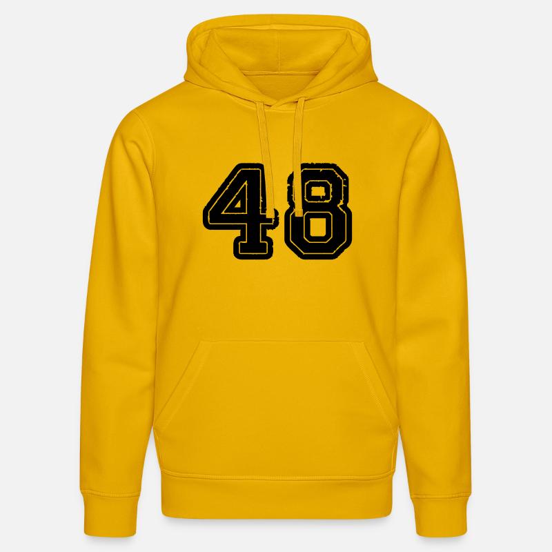 48 - Sweat à capuche bio DRUMMER Stanley/Stella Unisexe - jaune spectre