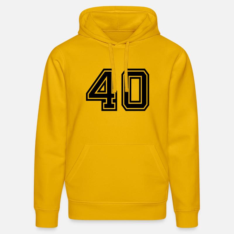 40 - Sweat à capuche bio DRUMMER Stanley/Stella Unisexe - jaune spectre