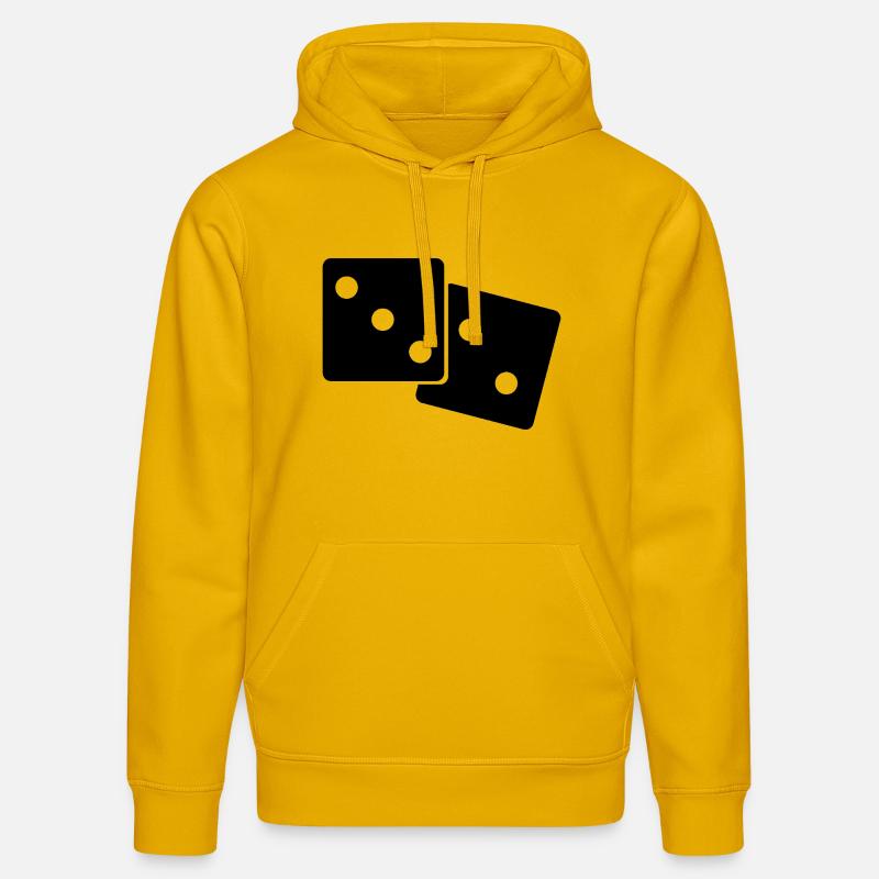 Dit - Sweat à capuche bio DRUMMER Stanley/Stella Unisexe - jaune spectre