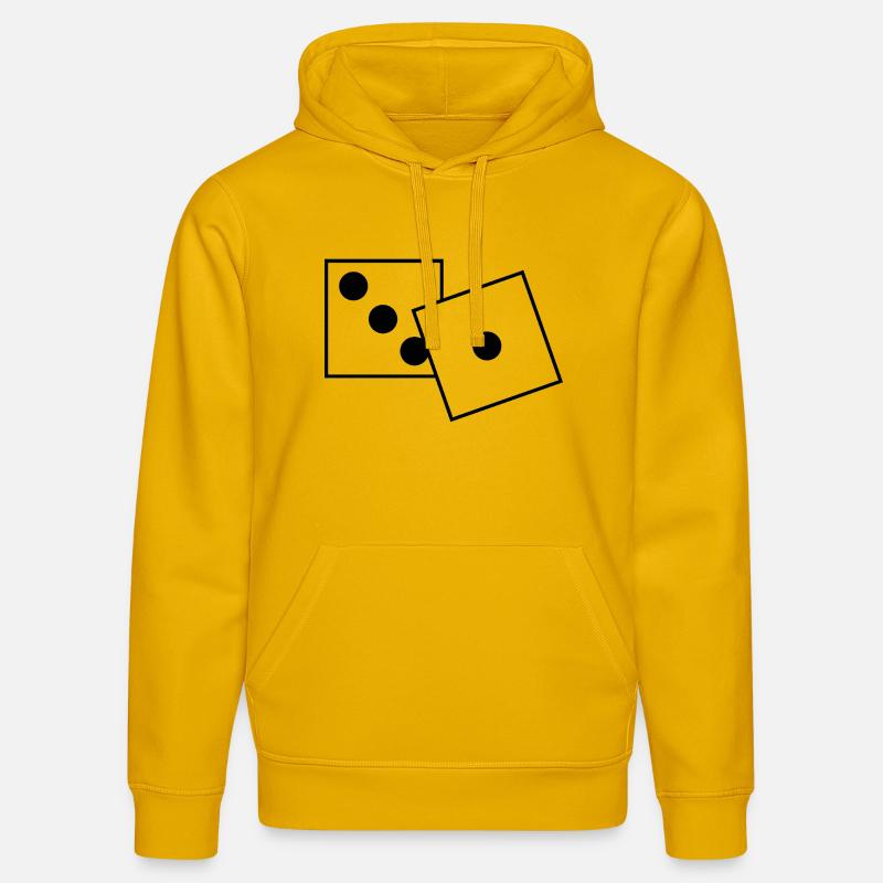 dit - Sweat à capuche bio DRUMMER Stanley/Stella Unisexe - jaune spectre
