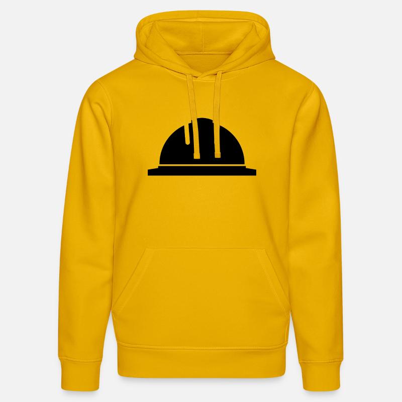 Casque de sécurité - Sweat à capuche bio DRUMMER Stanley/Stella Unisexe - jaune spectre