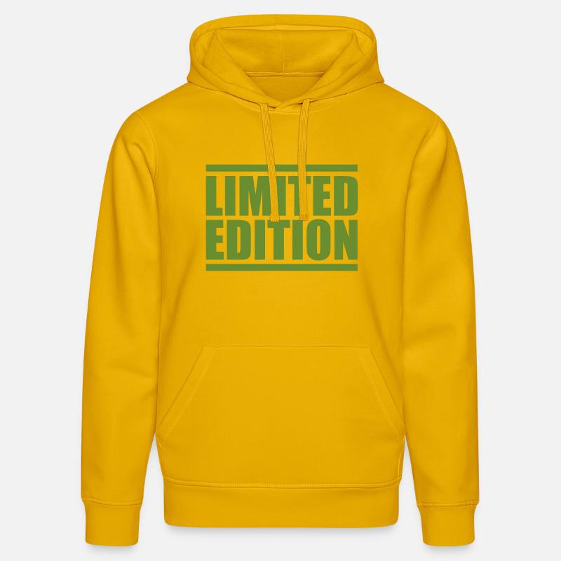 Édition limitée - Sweat à capuche bio DRUMMER Stanley/Stella Unisexe - jaune spectre