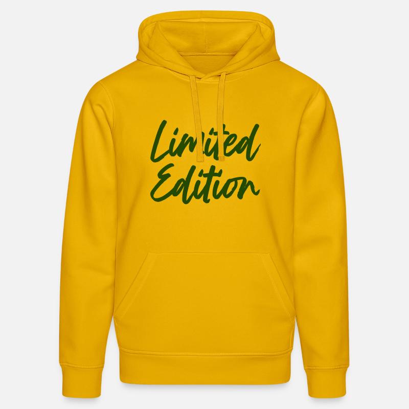 limited_edition - Sweat à capuche bio DRUMMER Stanley/Stella Unisexe - jaune spectre