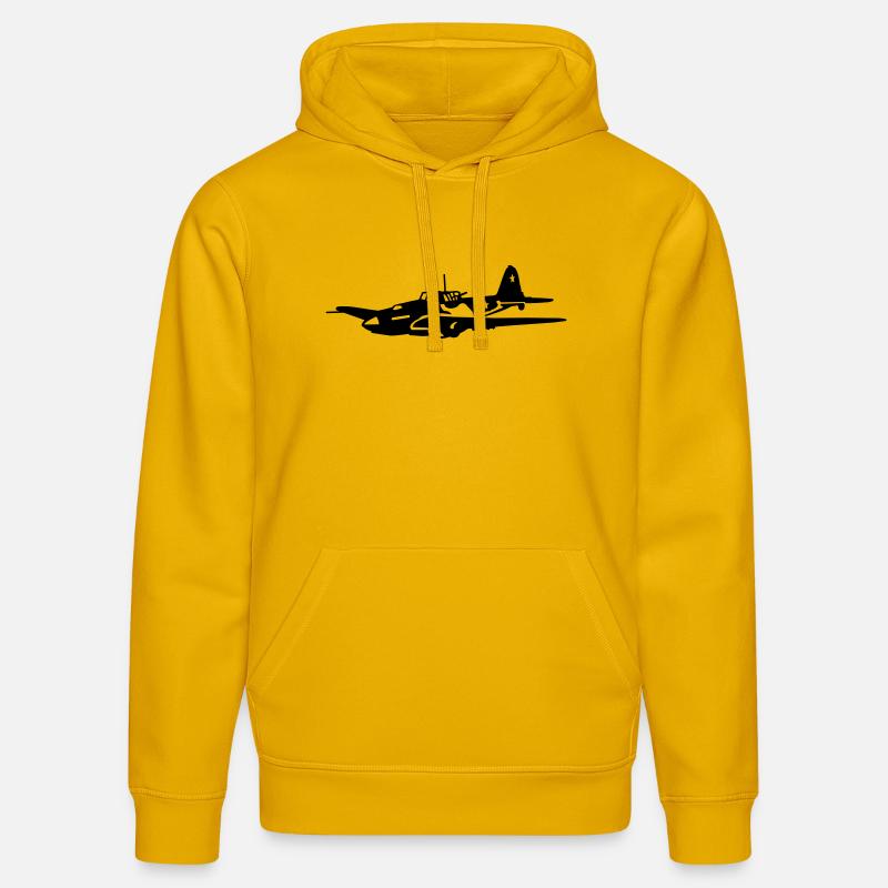 IL-2 - Sweat à capuche bio DRUMMER Stanley/Stella Unisexe - jaune spectre