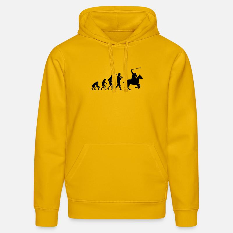 Evolution Polo - Sweat à capuche bio DRUMMER Stanley/Stella Unisexe - jaune spectre