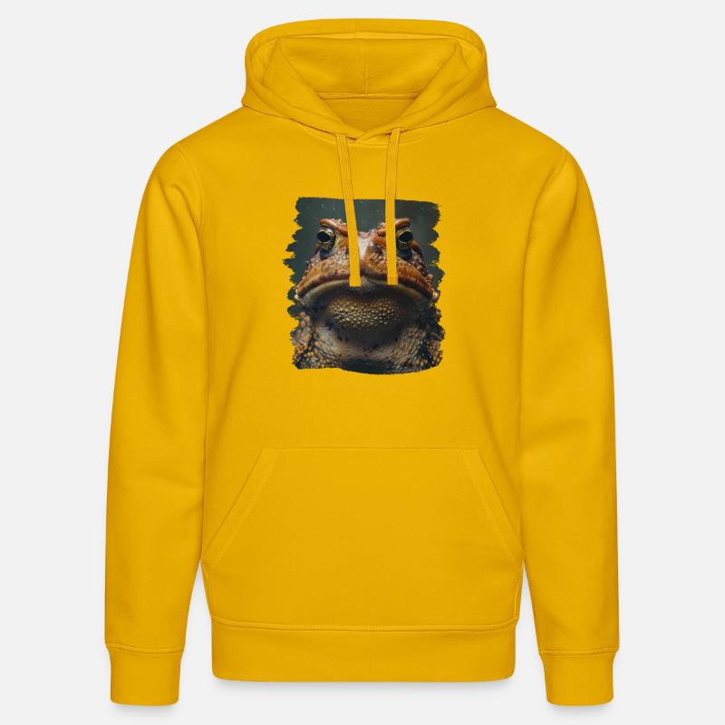 Toad Toads Toad - Stanley/Stella DRUMMER Unisex Organic Hoodie - spectra yellow