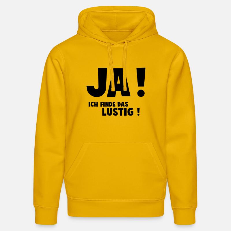 Hassu - Stanley/Stella DRUMMER unisex luomuhuppari - spektrin keltainen