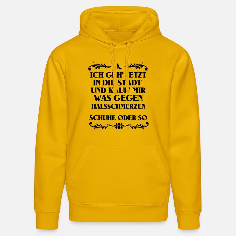 Schuhe oder so - Stanley/Stella Unisex Bio-Hoodie DRUMMER  - Spektralgelb