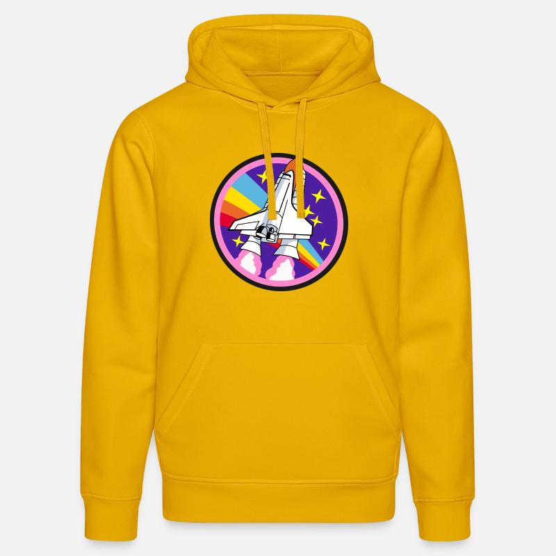 fusée - Sweat à capuche bio DRUMMER Stanley/Stella Unisexe - jaune spectre