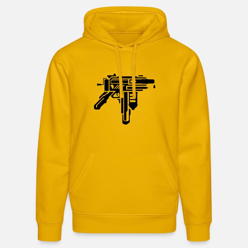 creative weapons all in one - Sweat à capuche bio DRUMMER Stanley/Stella Unisexe - jaune spectre