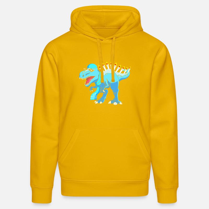 Hanoukka Hanoukka Hanoukka - Sweat à capuche bio DRUMMER Stanley/Stella Unisexe - jaune spectre