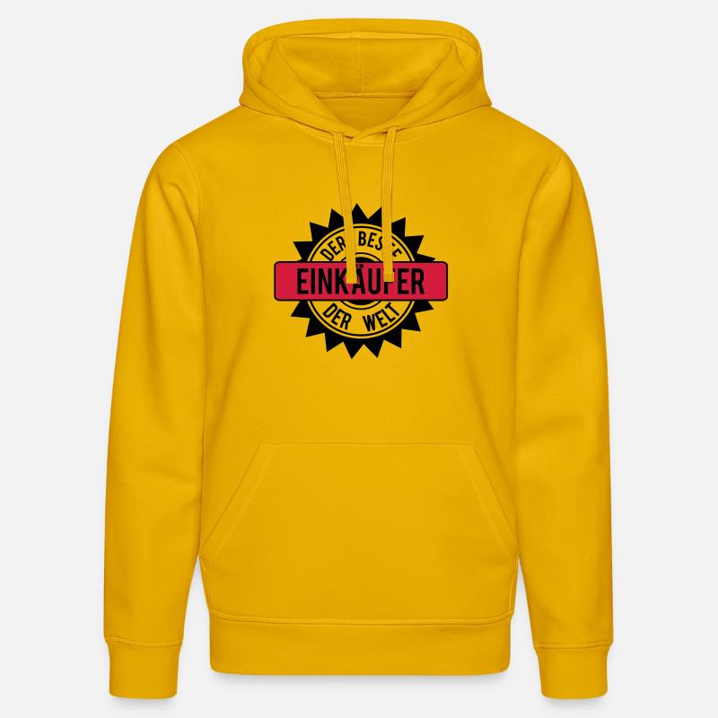 le meilleur 2c Einkäufer - Sweat à capuche bio DRUMMER Stanley/Stella Unisexe - jaune spectre