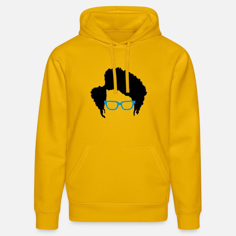 Moss IT-Crowd - Sweat à capuche bio DRUMMER Stanley/Stella Unisexe - jaune spectre