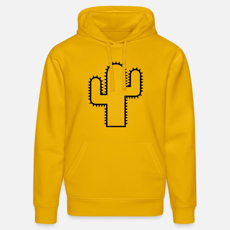 Cactus - Sweat à capuche bio DRUMMER Stanley/Stella Unisexe - jaune spectre