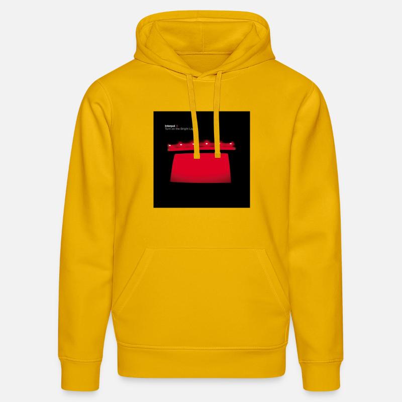 Interpol - Sweat à capuche bio DRUMMER Stanley/Stella Unisexe - jaune spectre