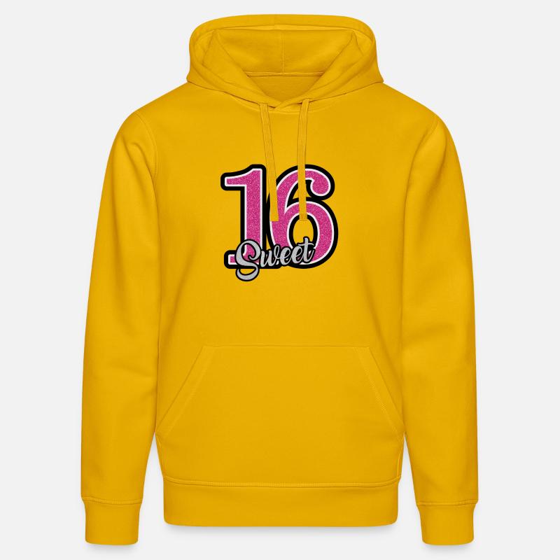 Doux 16 - Sweat à capuche bio DRUMMER Stanley/Stella Unisexe - jaune spectre