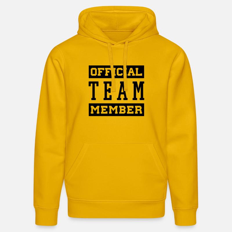 teammember - Sweat à capuche bio DRUMMER Stanley/Stella Unisexe - jaune spectre