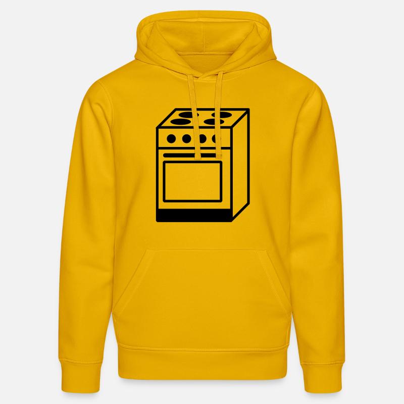 cuisinière - Sweat à capuche bio DRUMMER Stanley/Stella Unisexe - jaune spectre