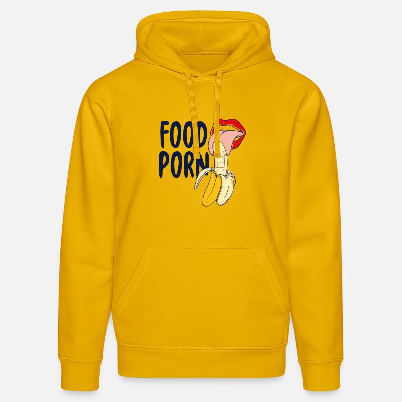 Alimentaire de cadeau de banane - Sweat à capuche bio DRUMMER Stanley/Stella Unisexe - jaune spectre