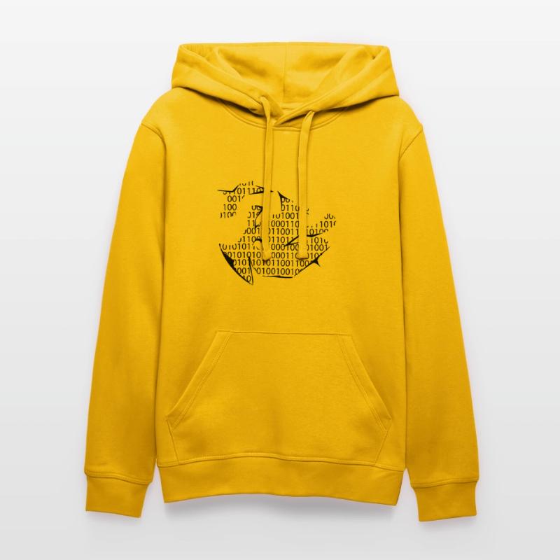 binary code Stanley/Stella DRUMMER Unisex Organic Hoodie