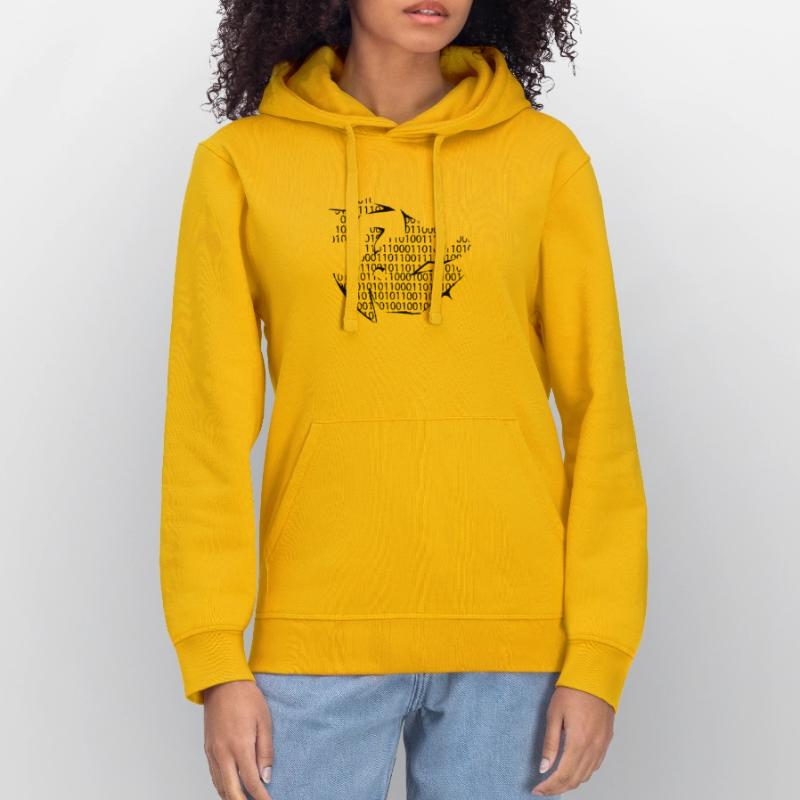 binary code Stanley/Stella DRUMMER Unisex Organic Hoodie
