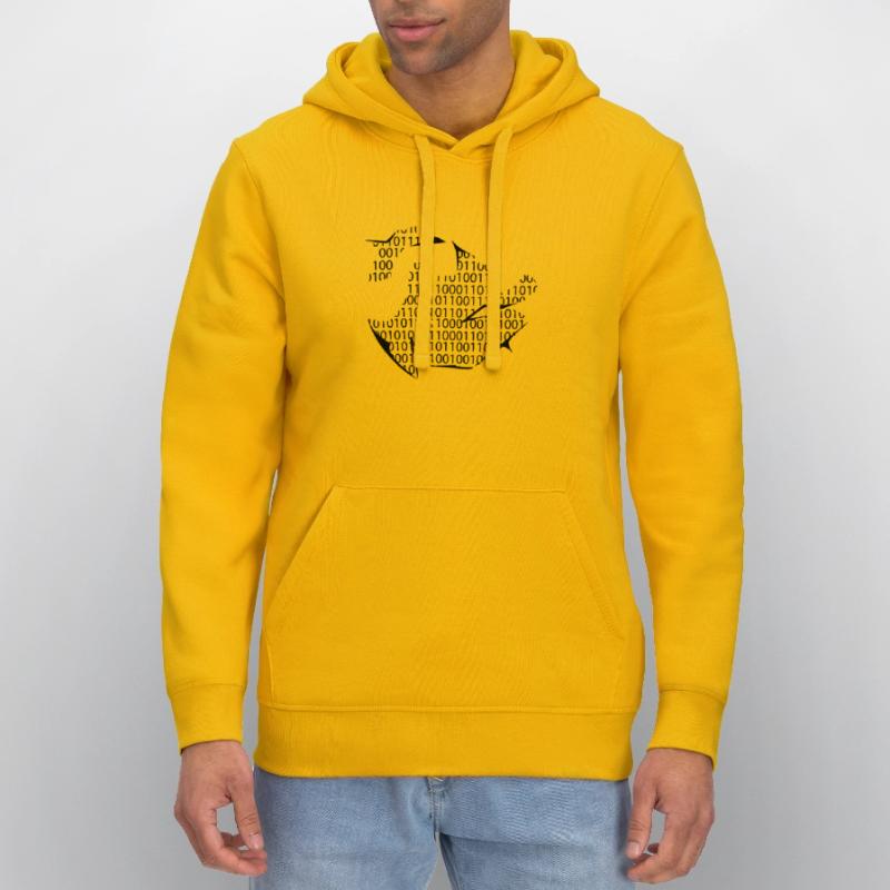 binary code Stanley/Stella DRUMMER Unisex Organic Hoodie