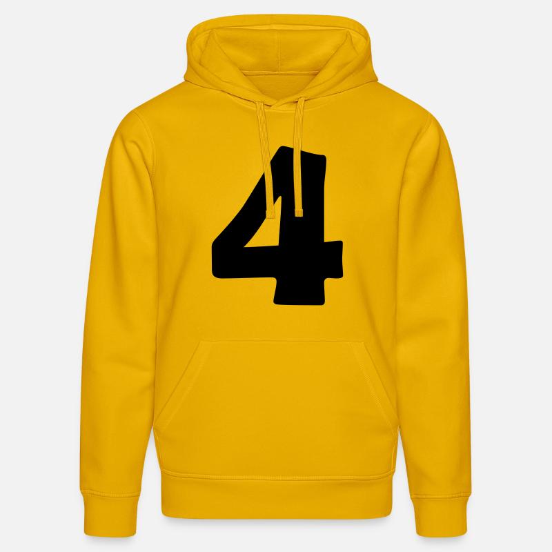 4 - Sweat à capuche bio DRUMMER Stanley/Stella Unisexe - jaune spectre