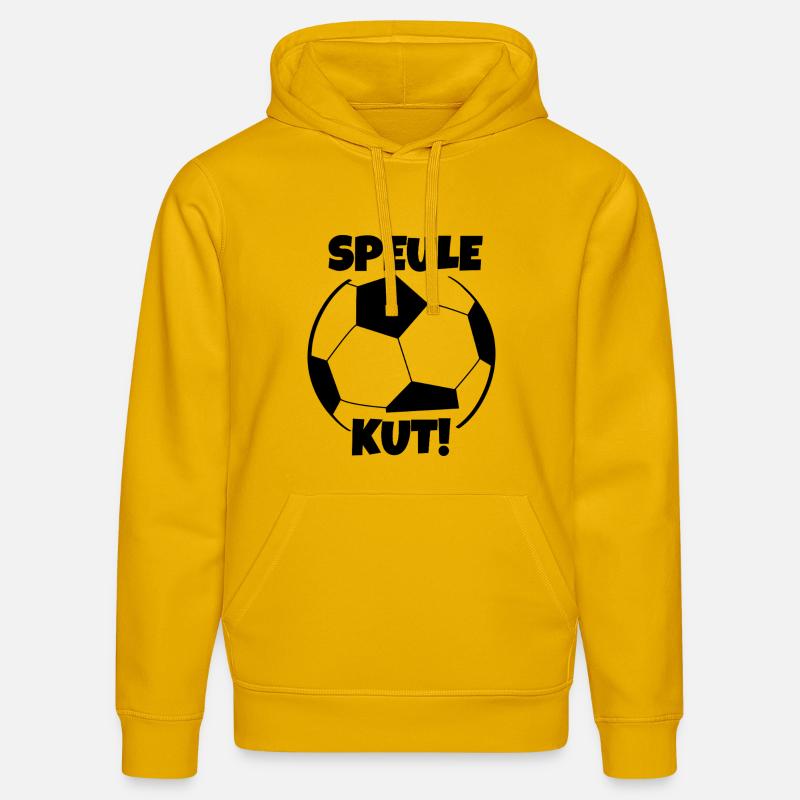 Speule Kut - Sweat à capuche bio DRUMMER Stanley/Stella Unisexe - jaune spectre