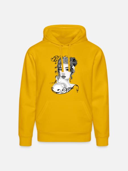 Beauty.png - Stanley/Stella Unisex Bio-Hoodie DRUMMER  - Spektralgelb