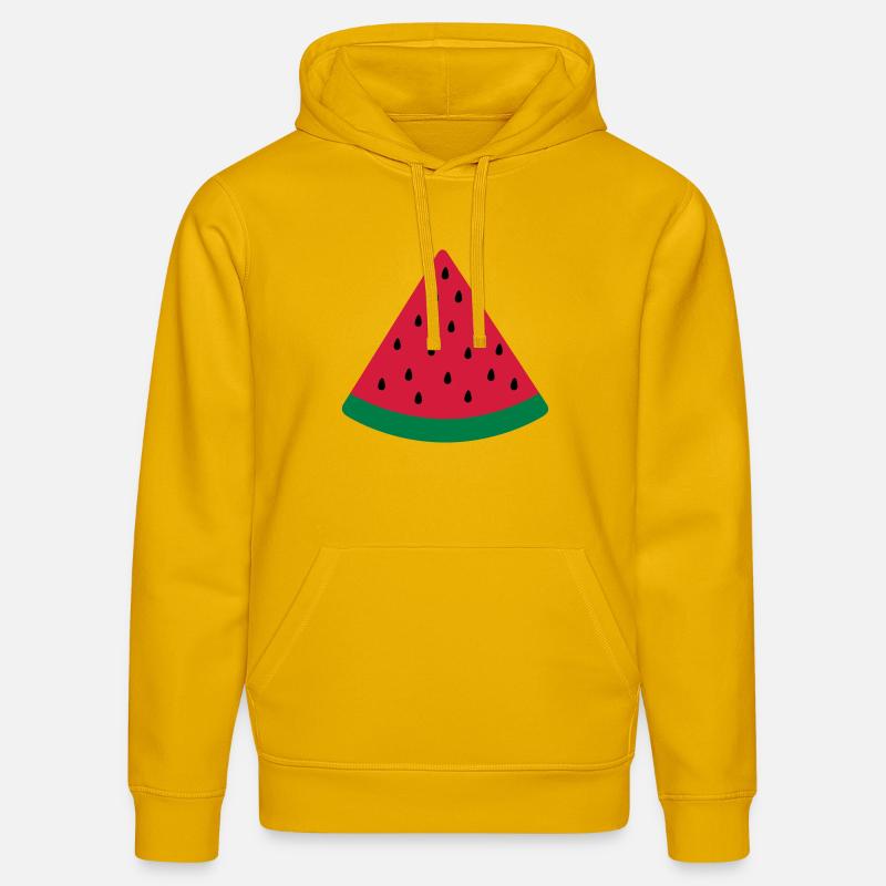 water melon melon d'eau - Sweat à capuche bio DRUMMER Stanley/Stella Unisexe - jaune spectre