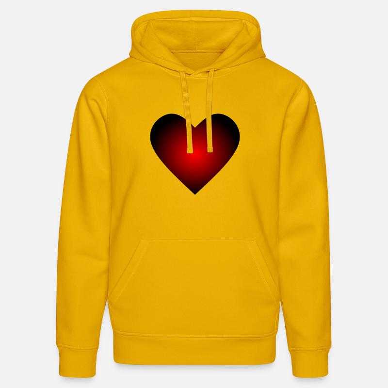 Cadeau Saint-Valentin Saint-Valentin - Sweat à capuche bio DRUMMER Stanley/Stella Unisexe - jaune spectre