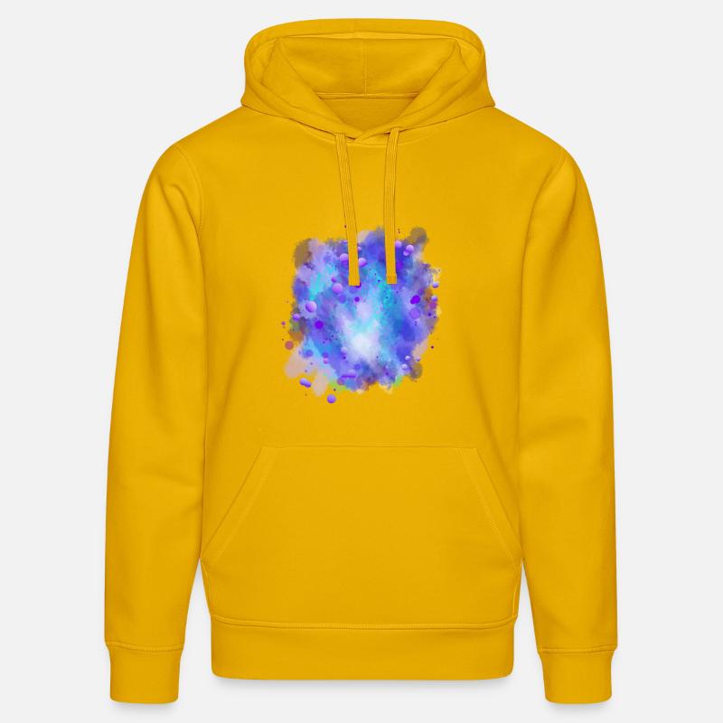 Azure Energy Sphere - Sweat à capuche bio DRUMMER Stanley/Stella Unisexe - jaune spectre